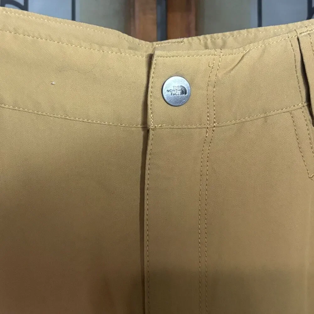 The North Face Retrac Pants Dijon Brown Hiking Stretch NF0A33JT Men's Size 32